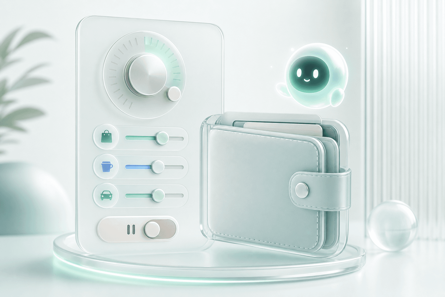 A funded agent wallet with safe spending controls